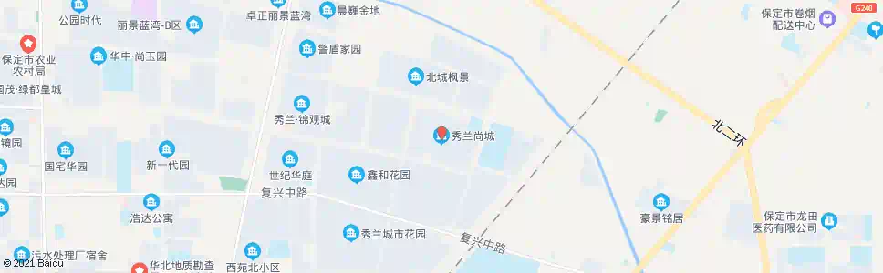 保定秀兰尚城_公交站地图_保定公交_妙搜公交查询2025