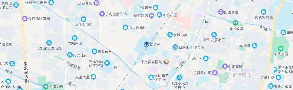 保定大阳_公交站地图_保定公交_妙搜公交查询2025