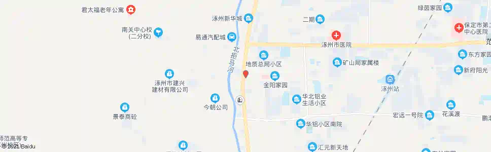 保定五四路西口_公交站地图_保定公交_妙搜公交查询2025