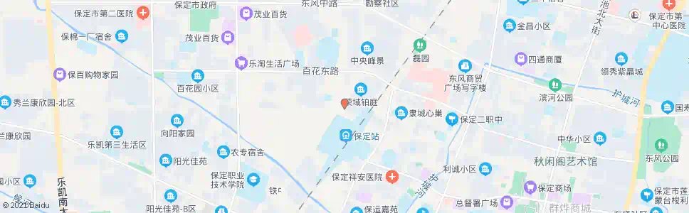 保定世纪联华超市_公交站地图_保定公交_妙搜公交查询2025