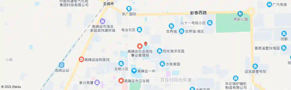 保定高碑店五中_公交站地图_保定公交_妙搜公交查询2025
