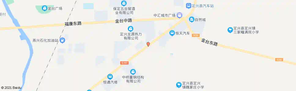 保定还云路_公交站地图_保定公交_妙搜公交查询2025
