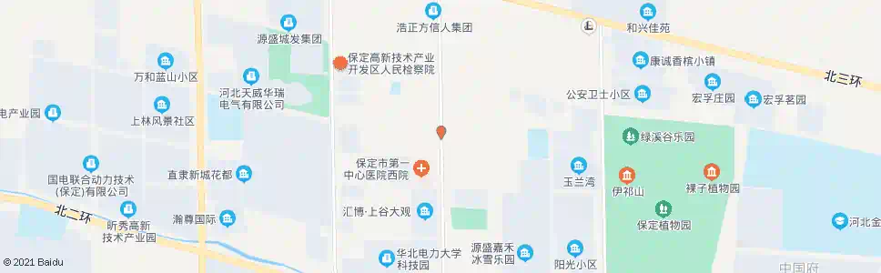 保定花庄_公交站地图_保定公交_妙搜公交查询2025