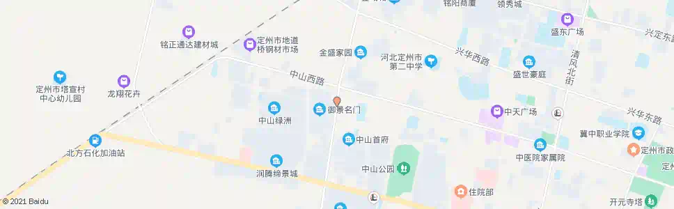 保定西城派出所_公交站地图_保定公交_妙搜公交查询2025