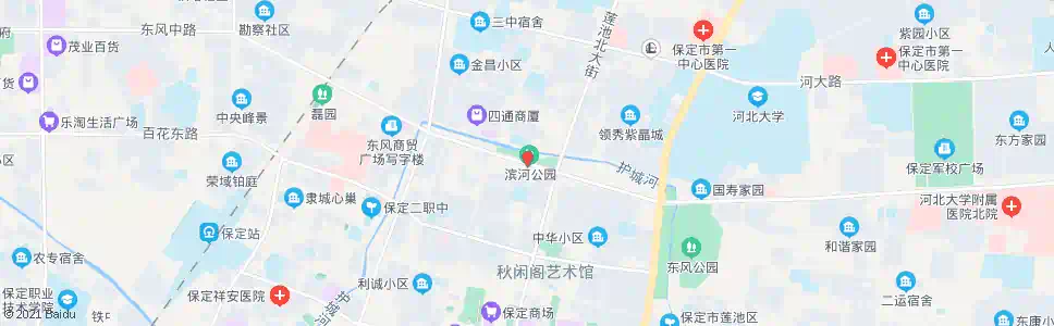 保定小北门市场_公交站地图_保定公交_妙搜公交查询2025
