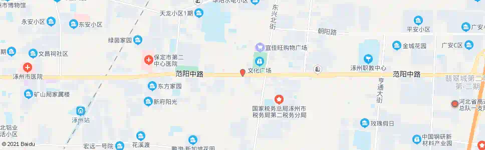 保定文化广场_公交站地图_保定公交_妙搜公交查询2025