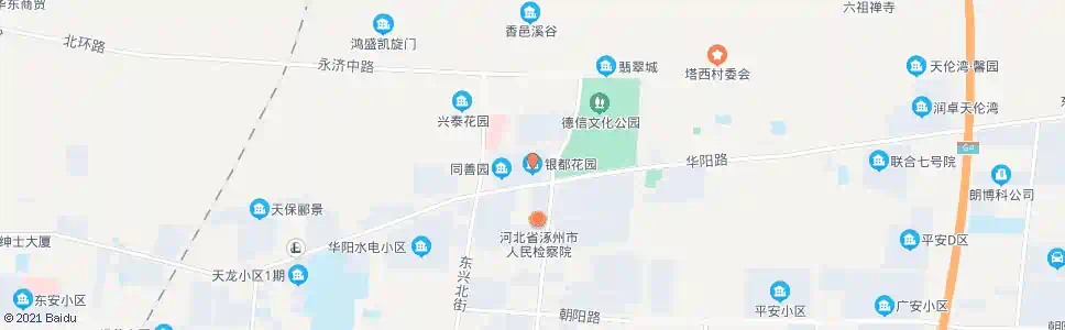 保定银都花园_公交站地图_保定公交_妙搜公交查询2025