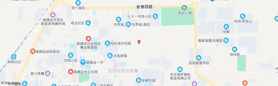 保定闫家务西_公交站地图_保定公交_妙搜公交查询2025