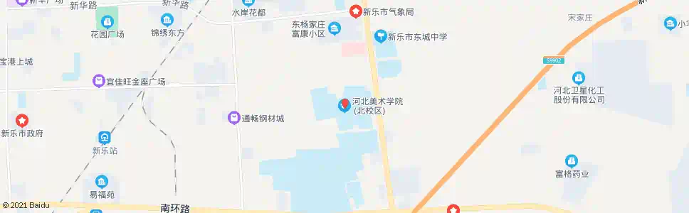 保定河大美术学院(北)_公交站地图_保定公交_妙搜公交查询2025