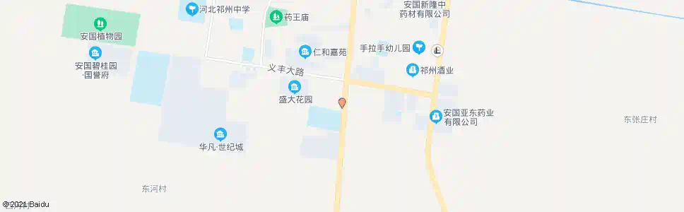 保定安国交警队_公交站地图_保定公交_妙搜公交查询2025