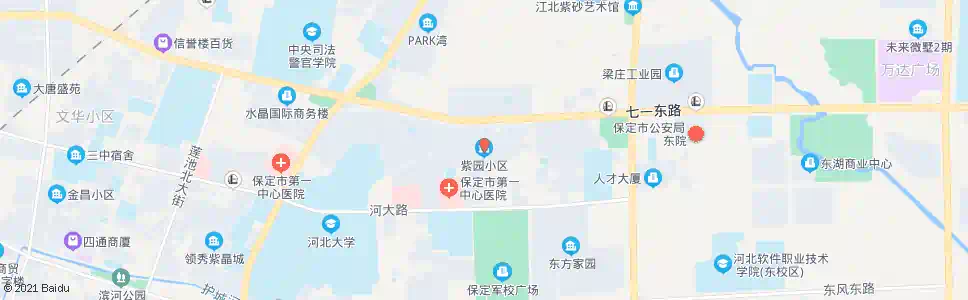 保定紫园小区_公交站地图_保定公交_妙搜公交查询2025
