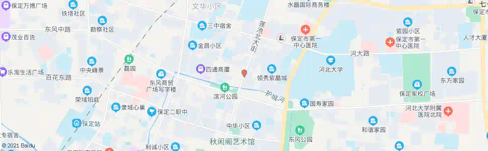 保定市委东院_公交站地图_保定公交_妙搜公交查询2025