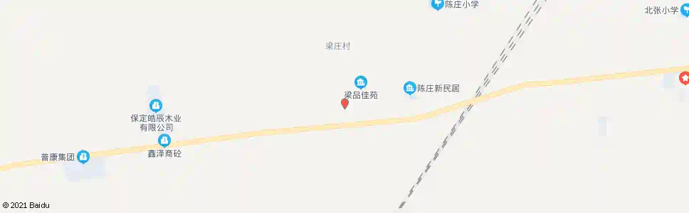 保定梁庄路口_公交站地图_保定公交_妙搜公交查询2025