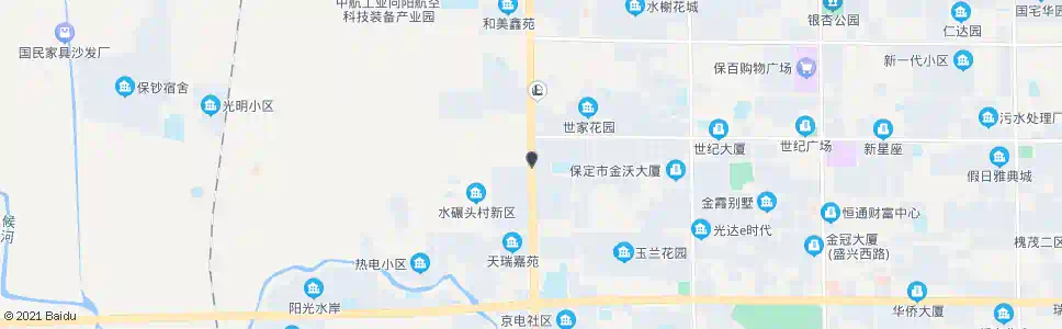 保定化纤厂宿舍_公交站地图_保定公交_妙搜公交查询2025