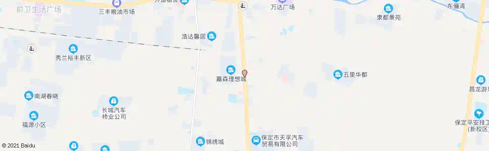 保定马家疃_公交站地图_保定公交_妙搜公交查询2025