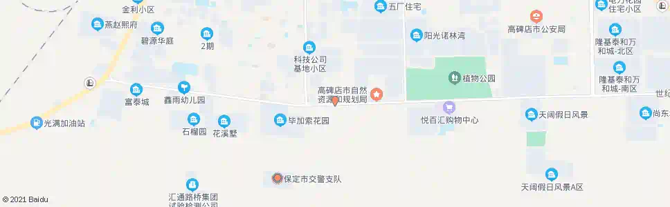 保定麻家营_公交站地图_保定公交_妙搜公交查询2025