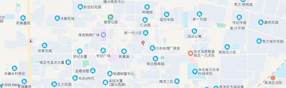 保定公安局宿舍_公交站地图_保定公交_妙搜公交查询2025