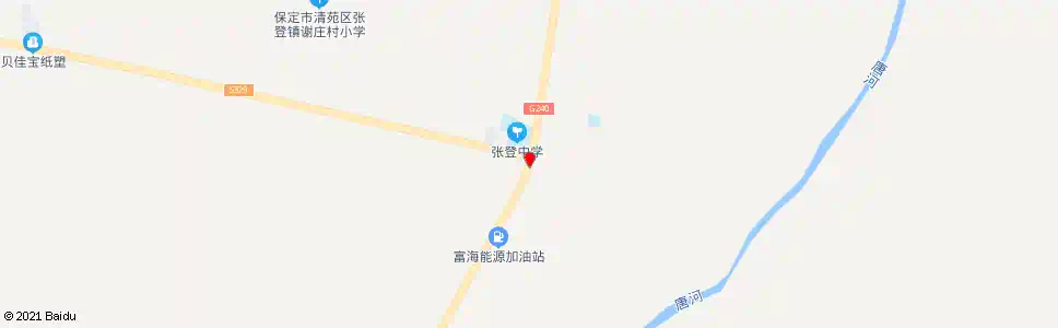 保定张登_公交站地图_保定公交_妙搜公交查询2025