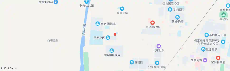 保定定兴一小_公交站地图_保定公交_妙搜公交查询2025