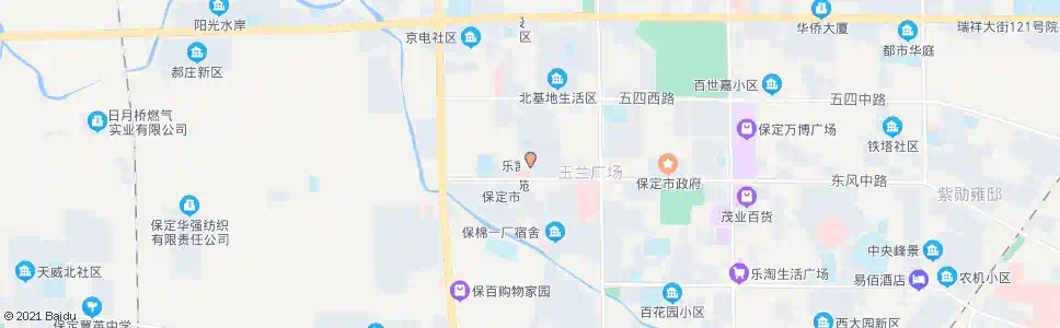 保定胶片厂宿舍_公交站地图_保定公交_妙搜公交查询2025