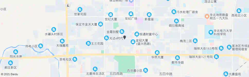 保定祥和园_公交站地图_保定公交_妙搜公交查询2025