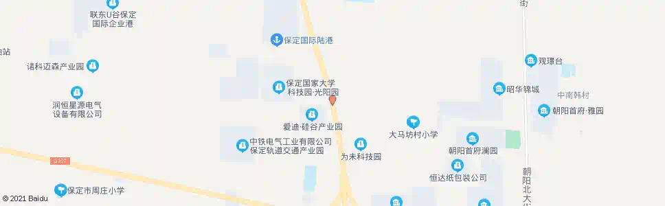 保定大马坊_公交站地图_保定公交_妙搜公交查询2025
