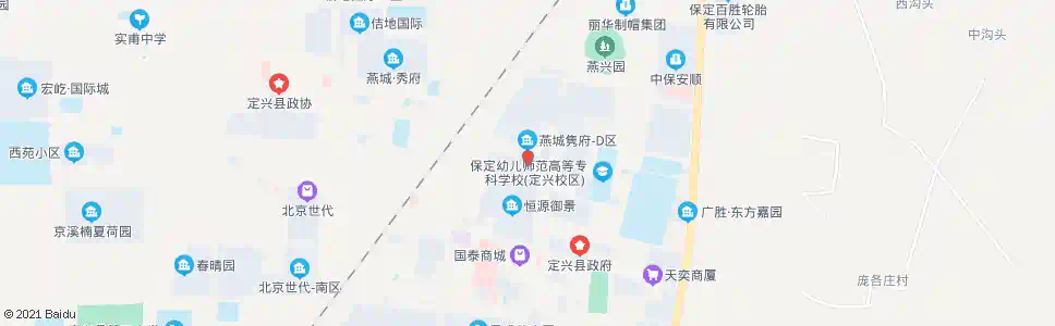 保定定兴新长安小区_公交站地图_保定公交_妙搜公交查询2025