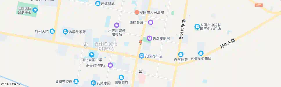 保定京海花园_公交站地图_保定公交_妙搜公交查询2025