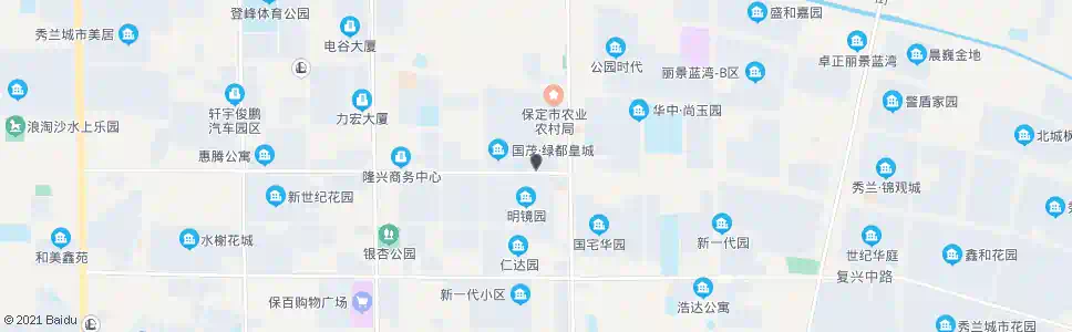 保定秀兰绿洲小区_公交站地图_保定公交_妙搜公交查询2025