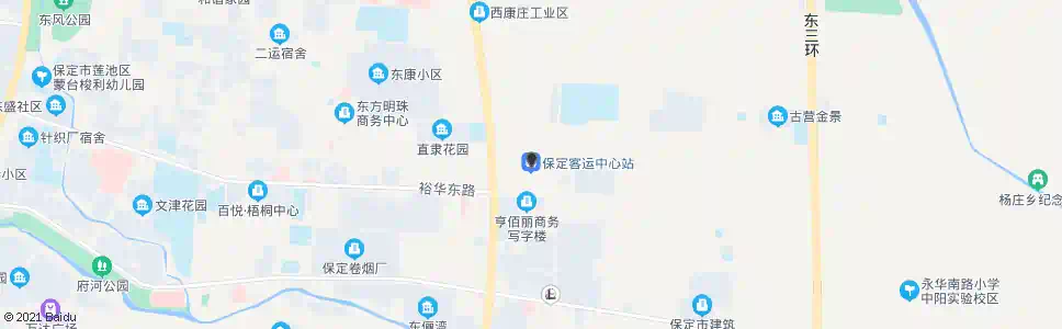 保定客运中心(东二环)_公交站地图_保定公交_妙搜公交查询2025