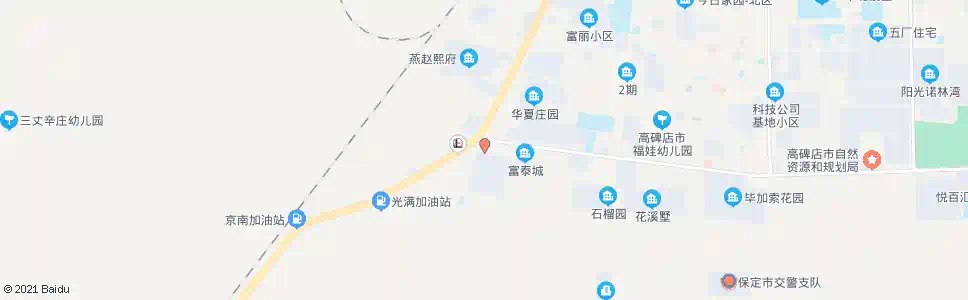 保定黄辛庄_公交站地图_保定公交_妙搜公交查询2025