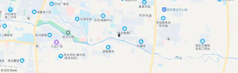 保定市急救中心_公交站地图_保定公交_妙搜公交查询2025