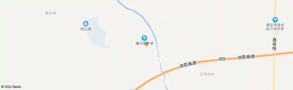 保定瀑河乡政府_公交站地图_保定公交_妙搜公交查询2025