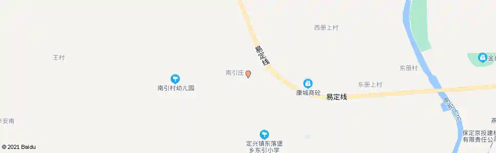 保定定兴南引_公交站地图_保定公交_妙搜公交查询2025