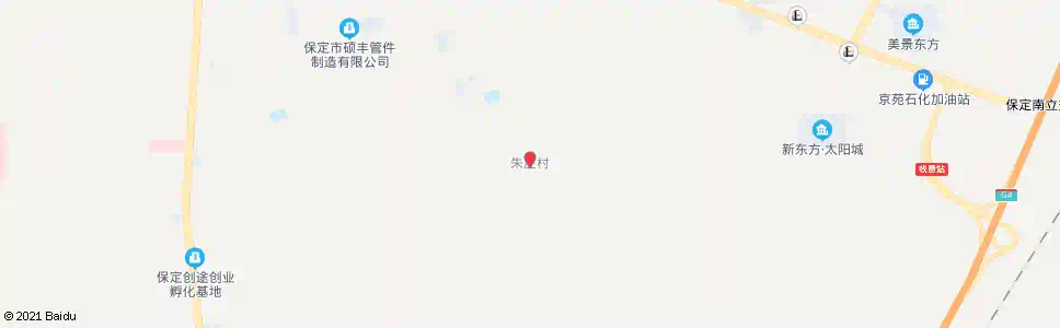 保定朱庄_公交站地图_保定公交_妙搜公交查询2025