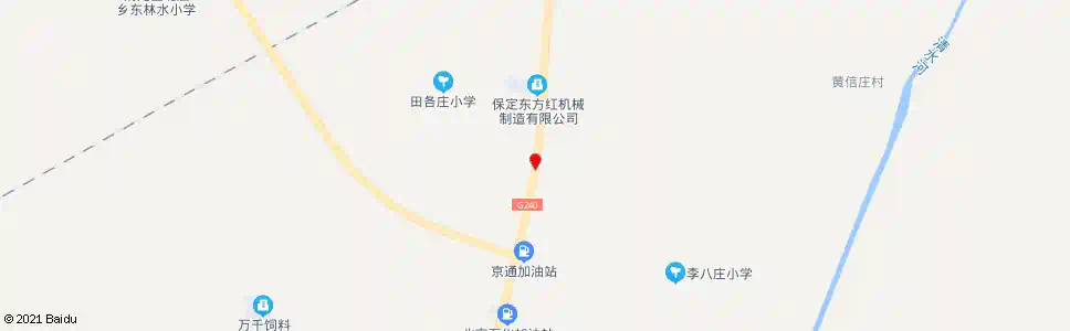 保定田各庄_公交站地图_保定公交_妙搜公交查询2025