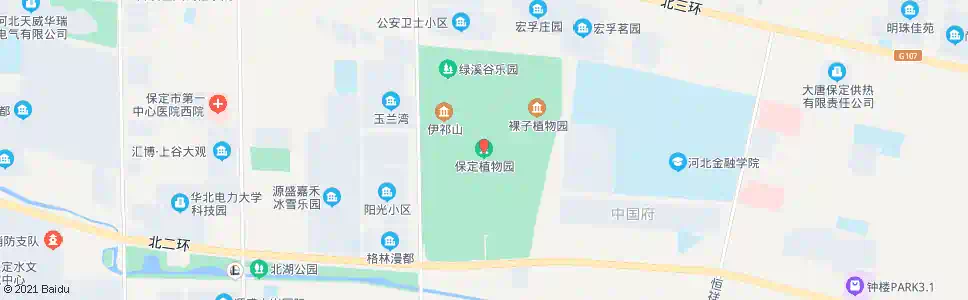 保定植物园_公交站地图_保定公交_妙搜公交查询2025