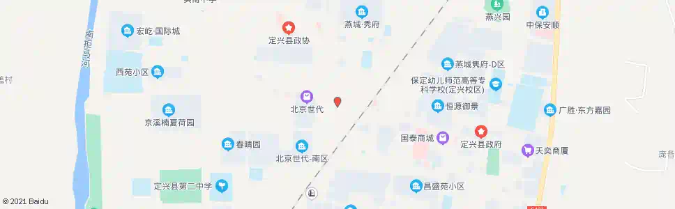 保定定兴建设银行(西行)_公交站地图_保定公交_妙搜公交查询2025