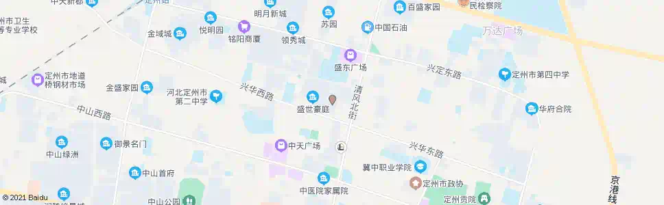保定旭景园小区_公交站地图_保定公交_妙搜公交查询2025
