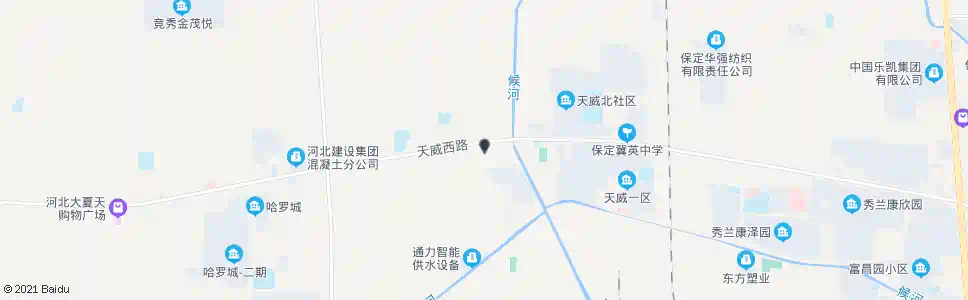 保定东康庄村_公交站地图_保定公交_妙搜公交查询2025