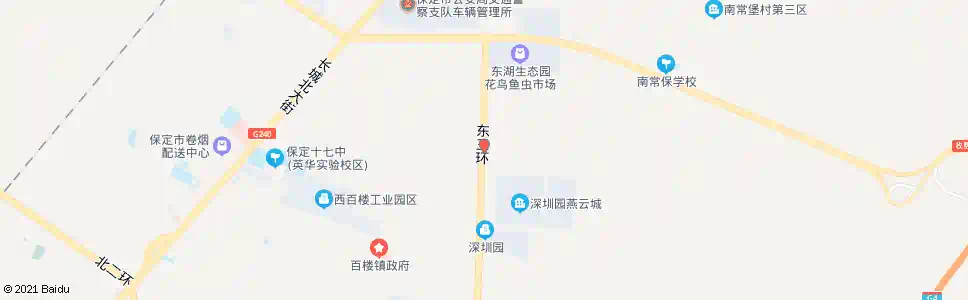 保定复兴路东三环路口_公交站地图_保定公交_妙搜公交查询2025