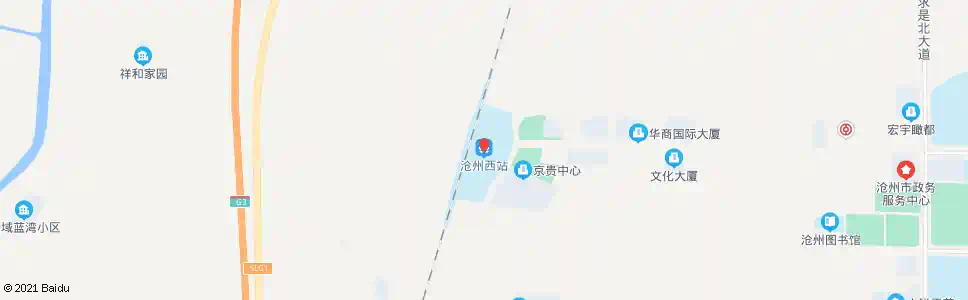 沧州沧石化西_公交站地图_沧州公交_妙搜公交查询2025