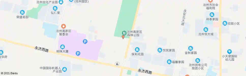 沧州迎宾道口_公交站地图_沧州公交_妙搜公交查询2025