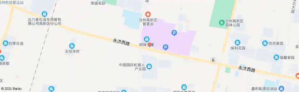 沧州明珠商贸城_公交站地图_沧州公交_妙搜公交查询2025