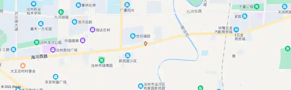 沧州梁官屯_公交站地图_沧州公交_妙搜公交查询2025