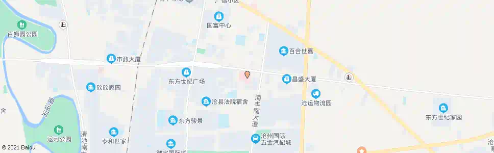 沧州沧县医院_公交站地图_沧州公交_妙搜公交查询2025