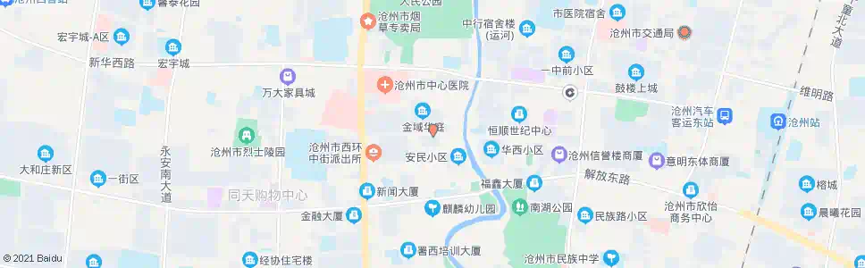 沧州沧州市体检中心_公交站地图_沧州公交_妙搜公交查询2025