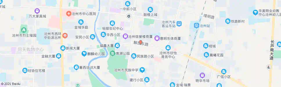 沧州清真寺_公交站地图_沧州公交_妙搜公交查询2025