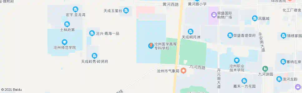 沧州财税学校_公交站地图_沧州公交_妙搜公交查询2025