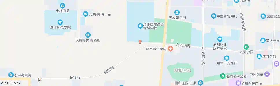 沧州医专_公交站地图_沧州公交_妙搜公交查询2025